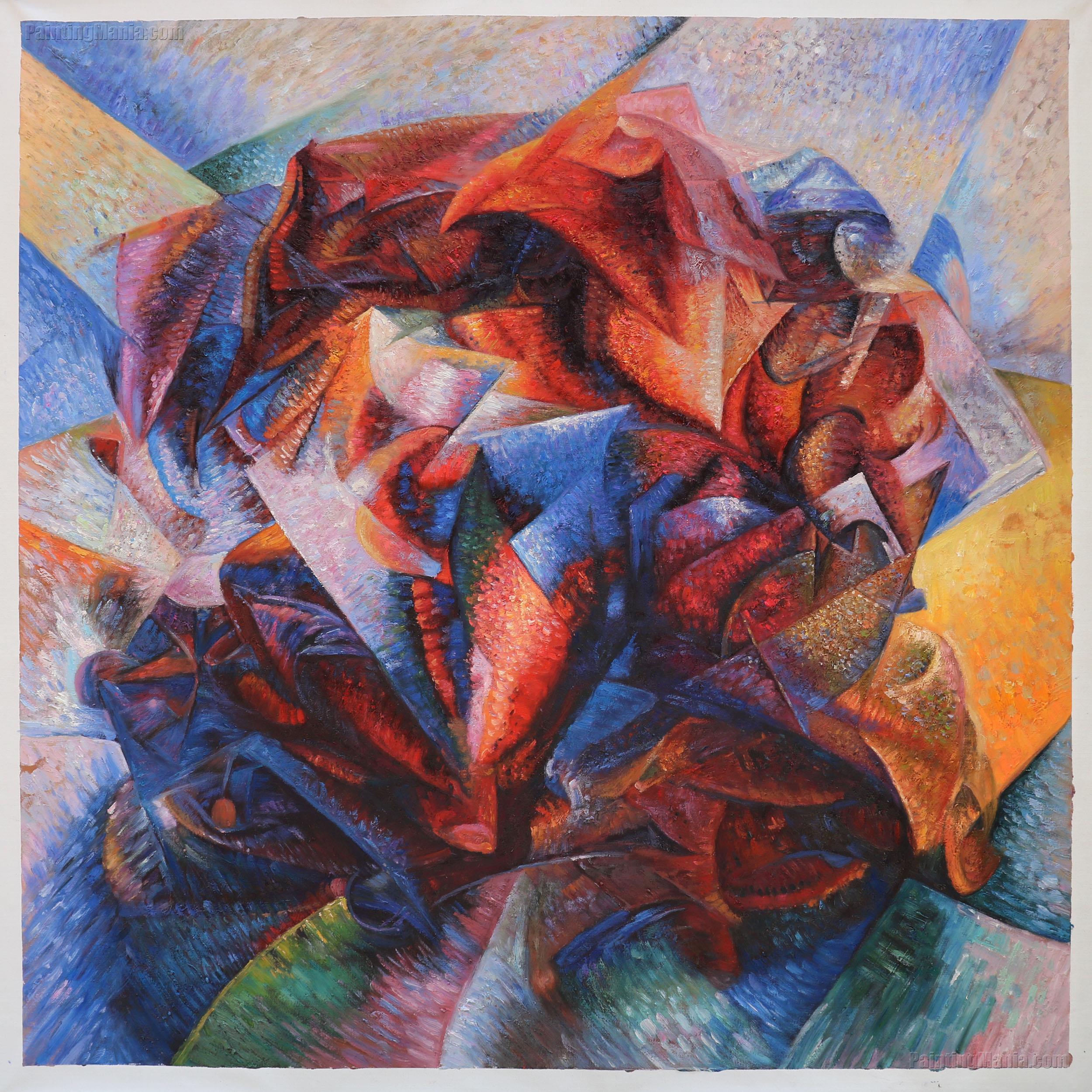 Dynamism Of A Soccer Player Umberto Boccioni Paintings