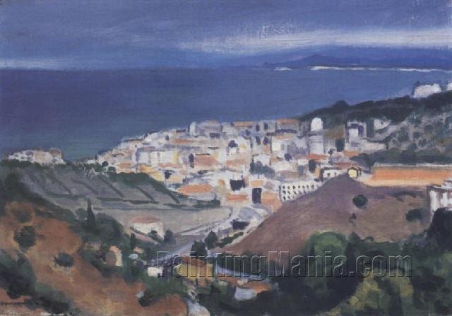 Algiers: Bab-el-Oued Seen From Montplaisant - Albert Marquet Paintings