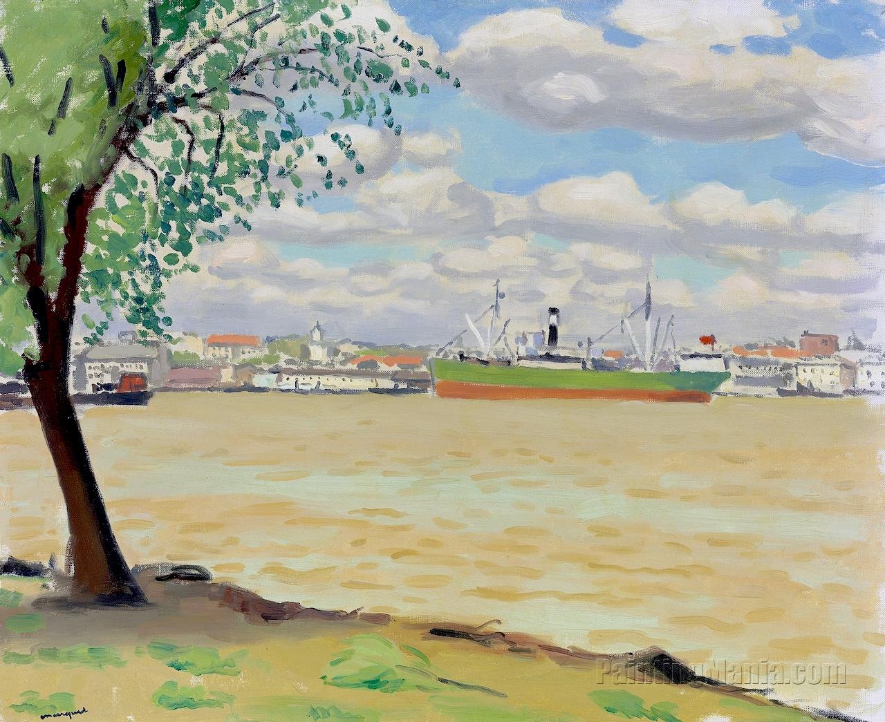 The Danube at Galatz 1933