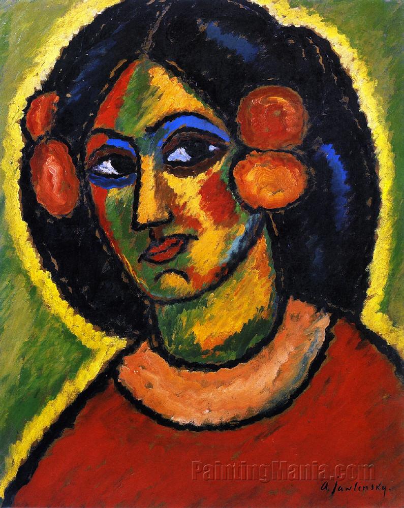 Portrait of a Woman, Katia 1912