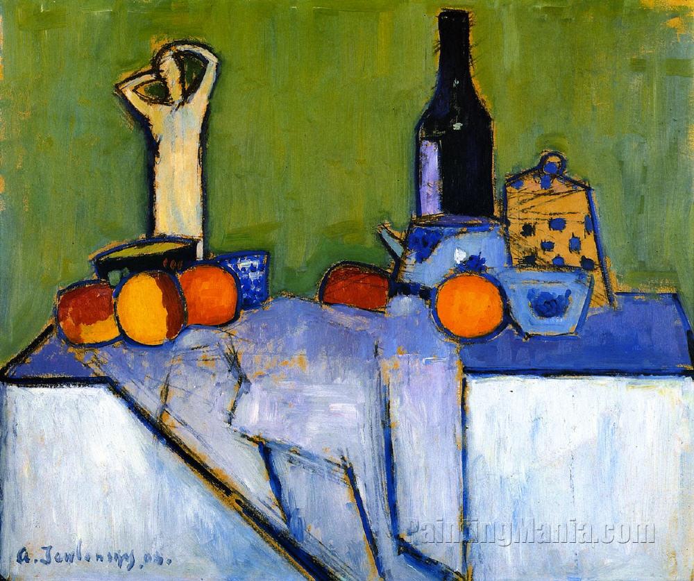 Still Life with Figure