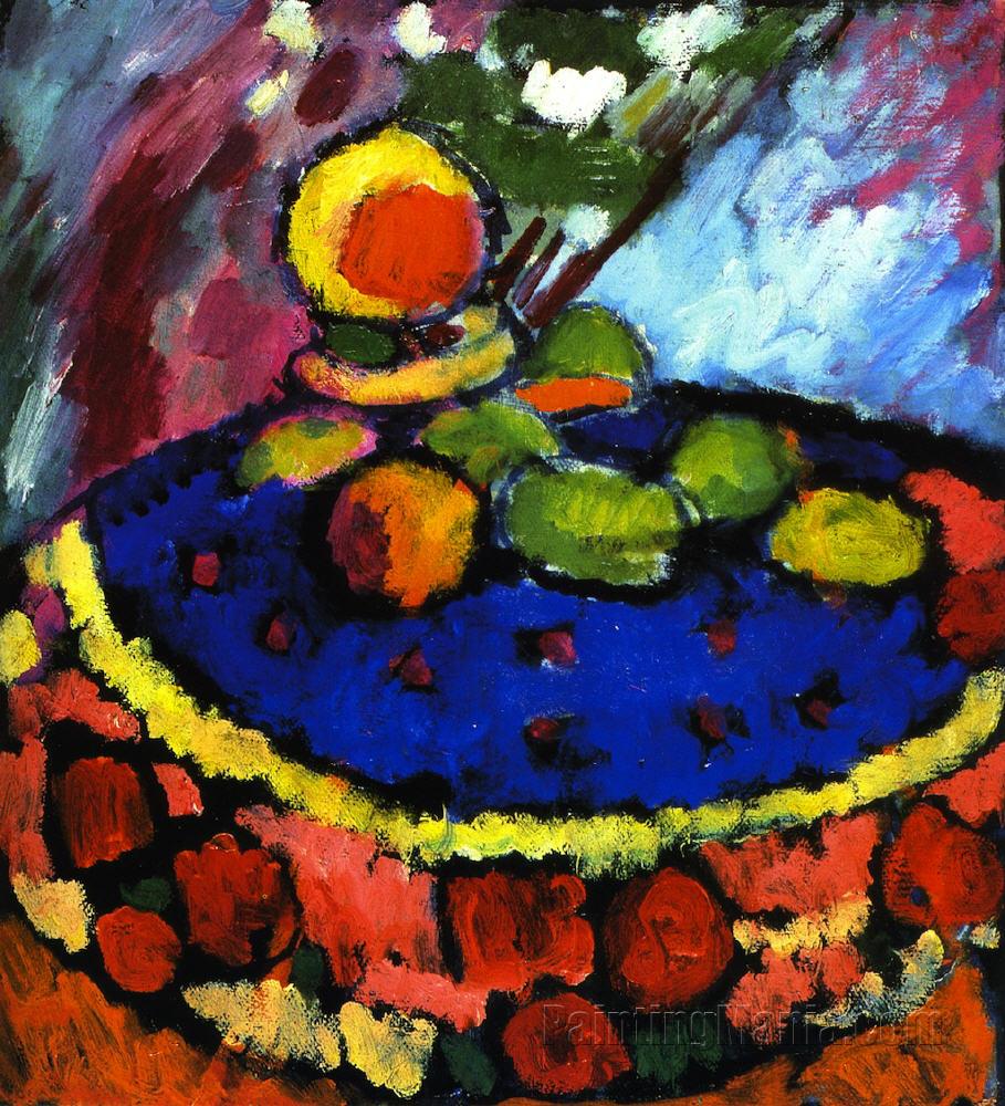 Still Life with Round Table