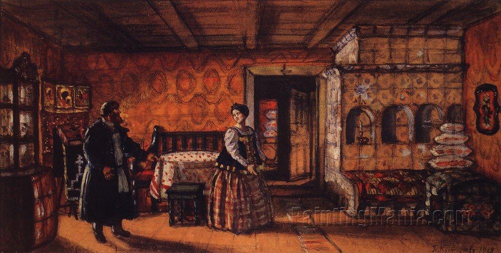 Room in the House of Prokofy Pazukhin