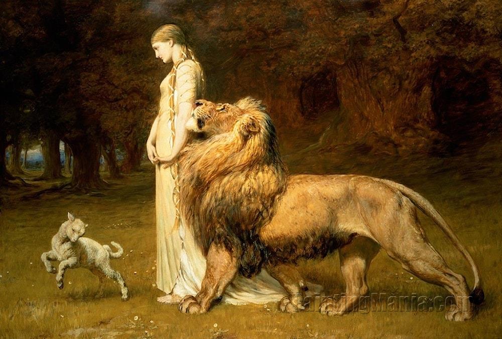 Una and the Lion