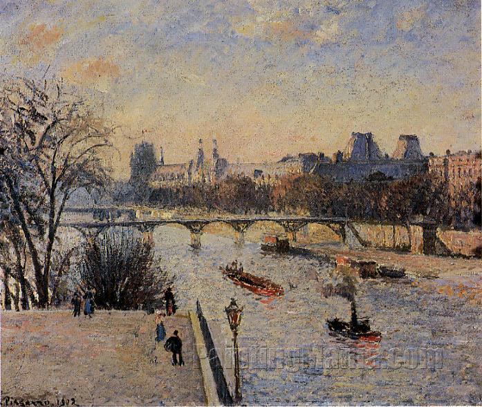 The Pont-Neuf 1902 - Camille Pissarro Paintings