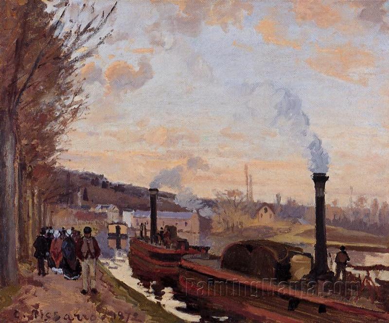 The Seine at Port-Marly 1872