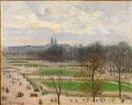 The Garden of the Tuileries on a Winter Afternoon