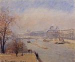 The Louvre - March Mist