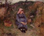 Seated Peasant Woman 1883