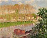 Setting Sun at Moret