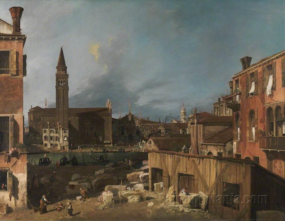 Venice Campo S. Vidal and Santa Maria della Carita The Stonemason s Yard