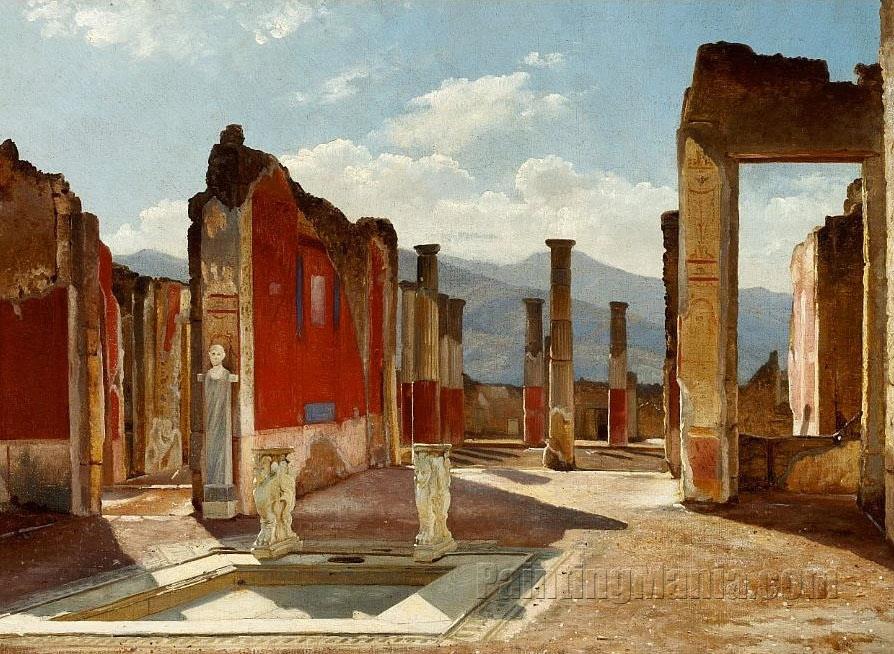 View of Pompeii