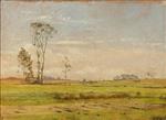 Landscape with Tall Trees in a Field