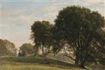 Large Trees in a Hilly Landscape