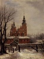 Rosenborg at Wintertime