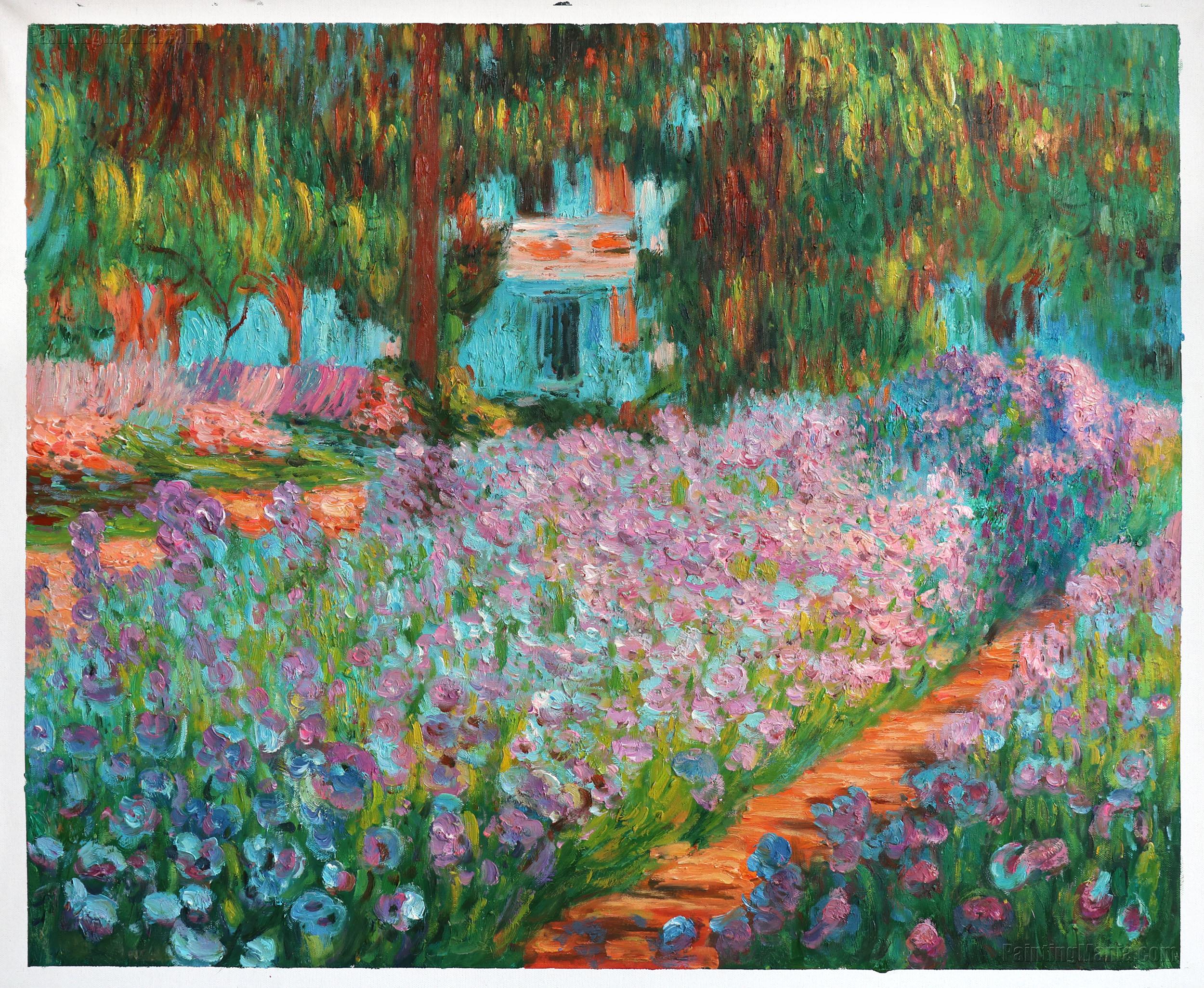 Irises In Monet S Garden 1900 Claude Monet Paintings   Irises Monets Garden 1900 7 19144 