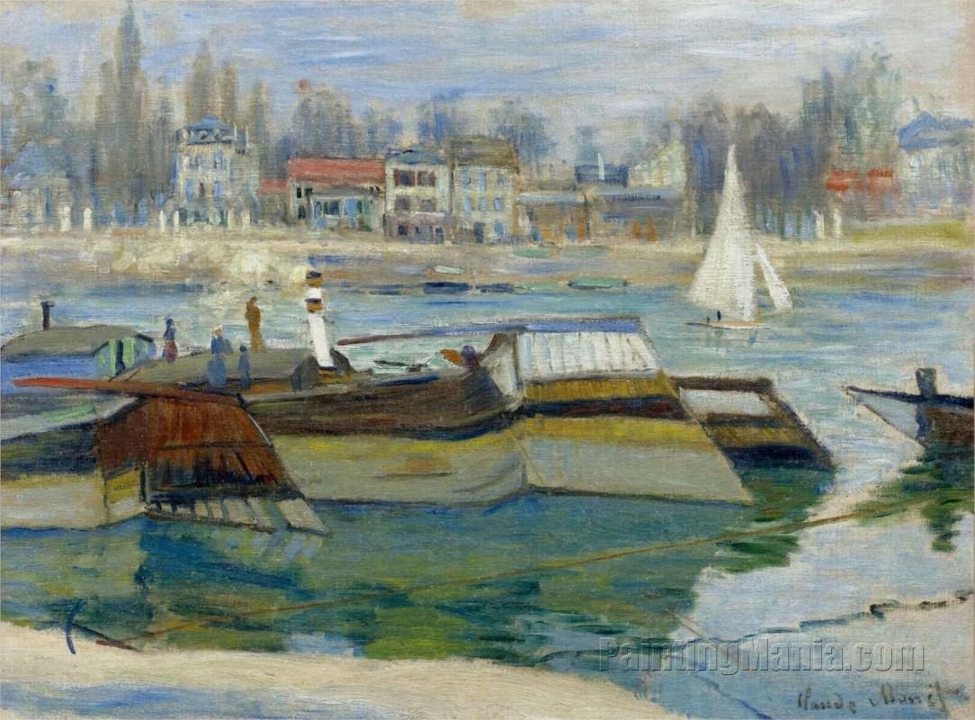 The Seine at Asnieres 1873