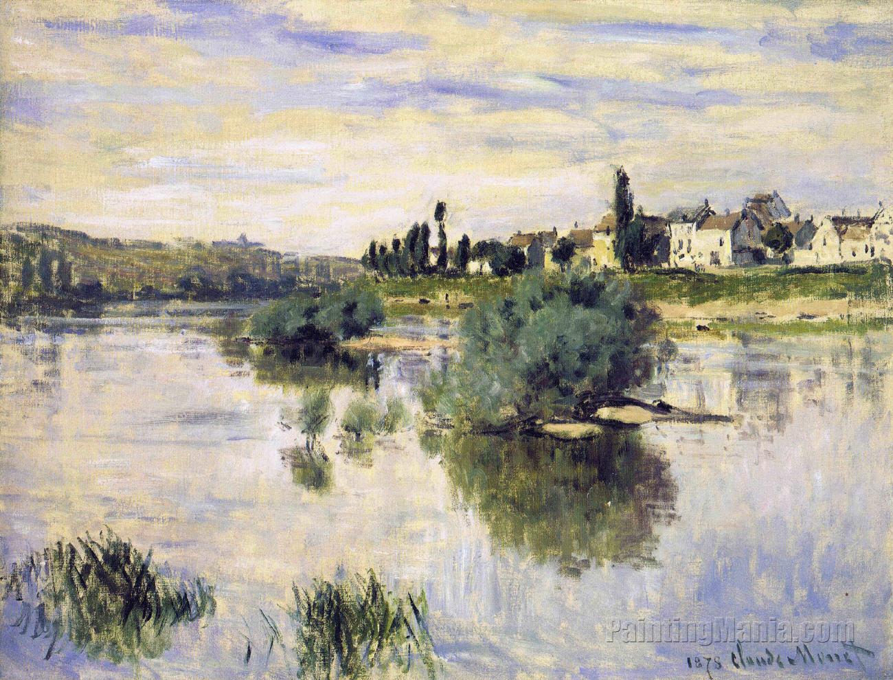 The Seine at Lavacourt 1878