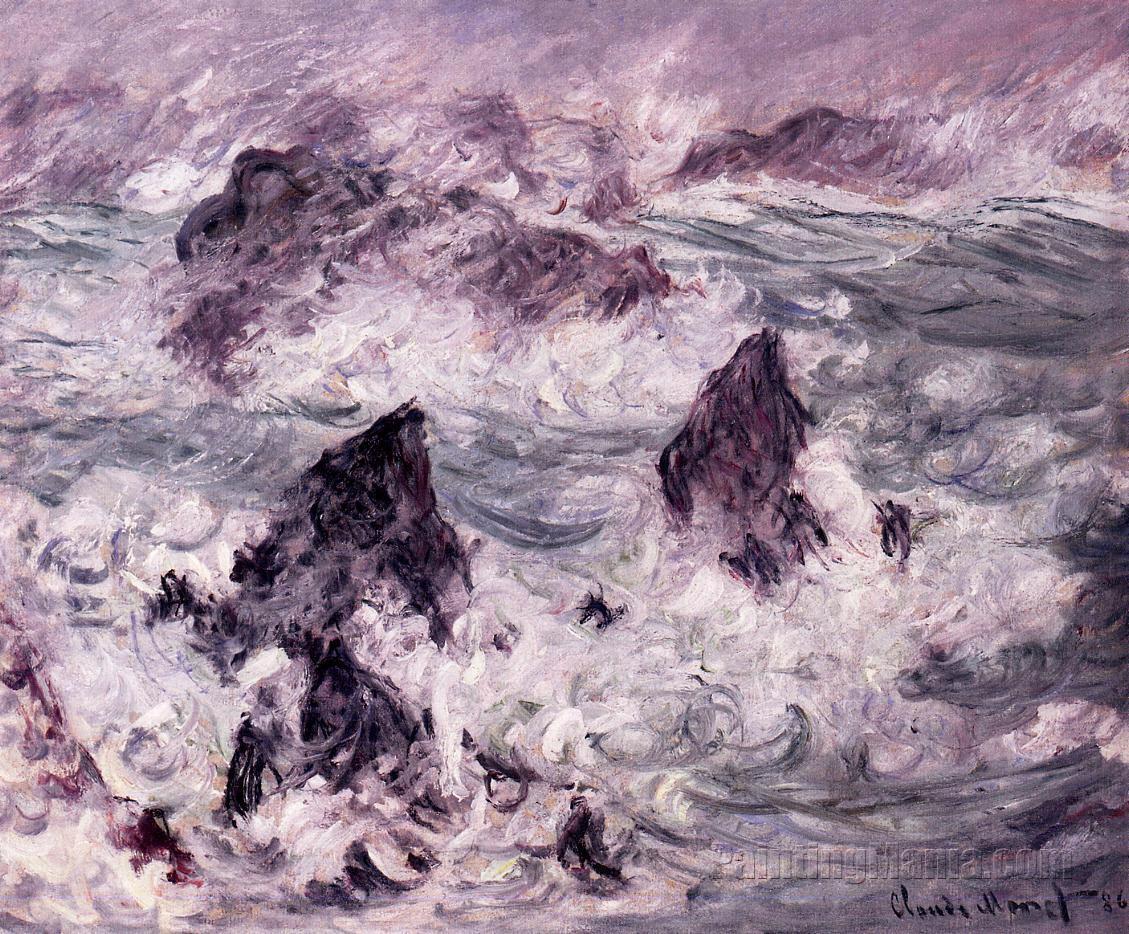 Storm at Belle-Ile 1886