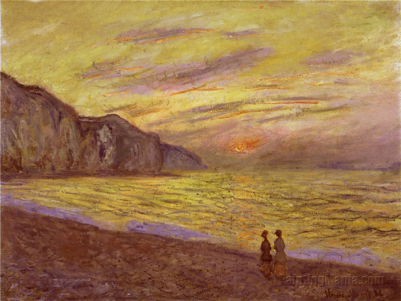 Sunset Pourville