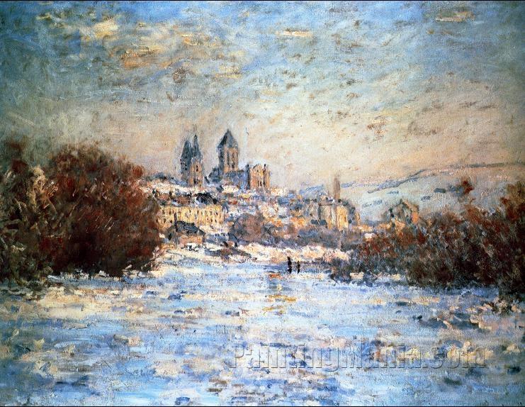 View of Vetheuil, Winter