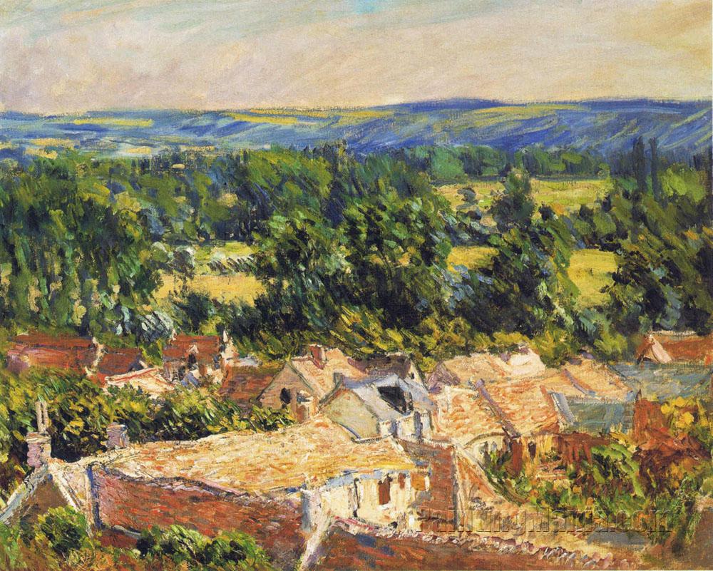 View on Village of Giverny