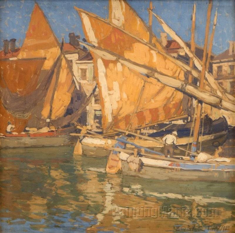 Harbor at Chioggia, Italy