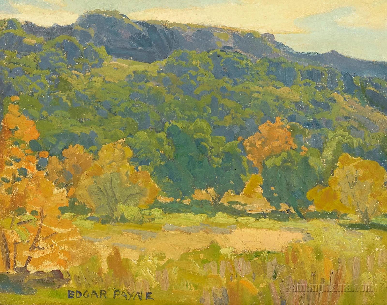 Laguna Canyon, Autumn Scene