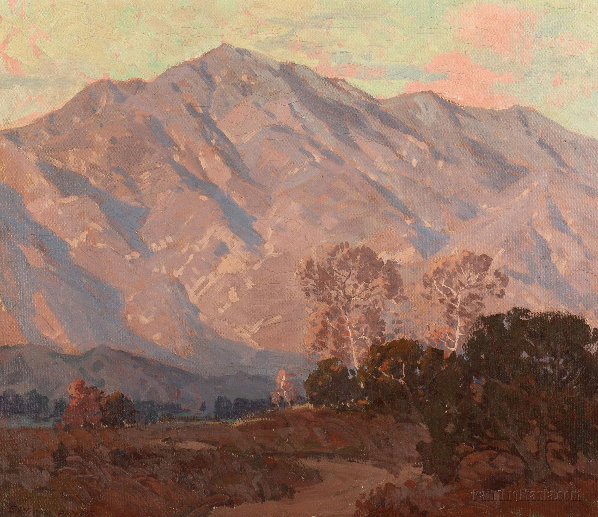 Sunset on the Foothills (Pasadena)