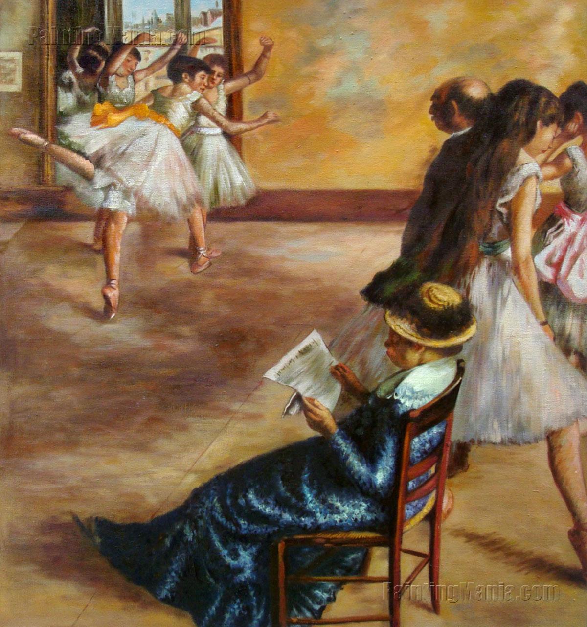 Ballet Class - Edgar Degas Paintings