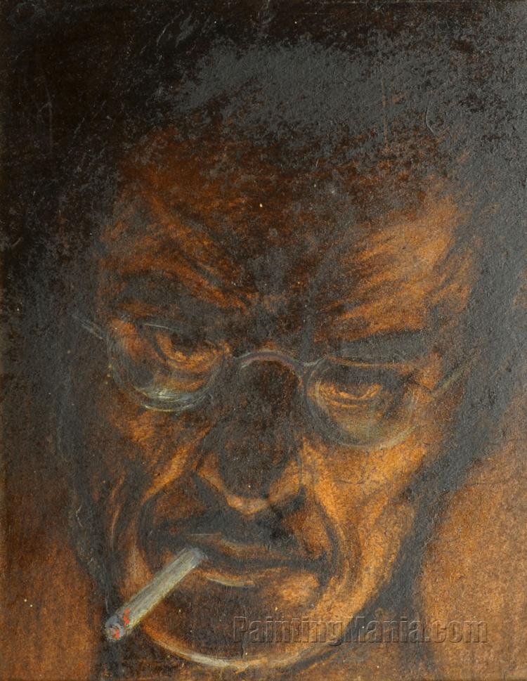 Portrait with a Cigarette