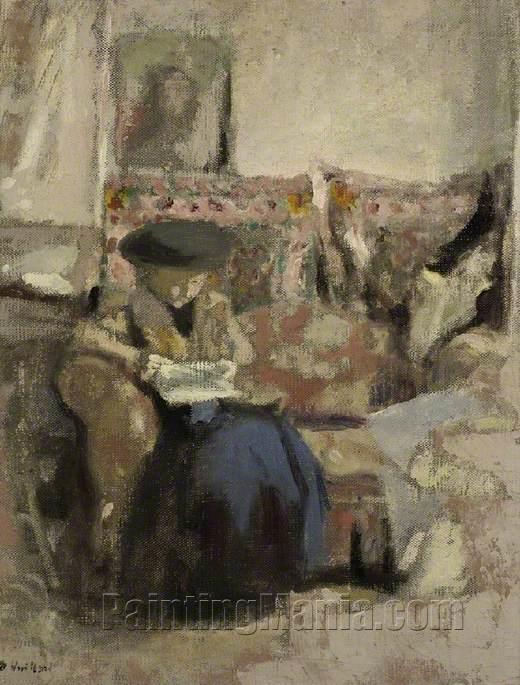 Seated Woman Reading