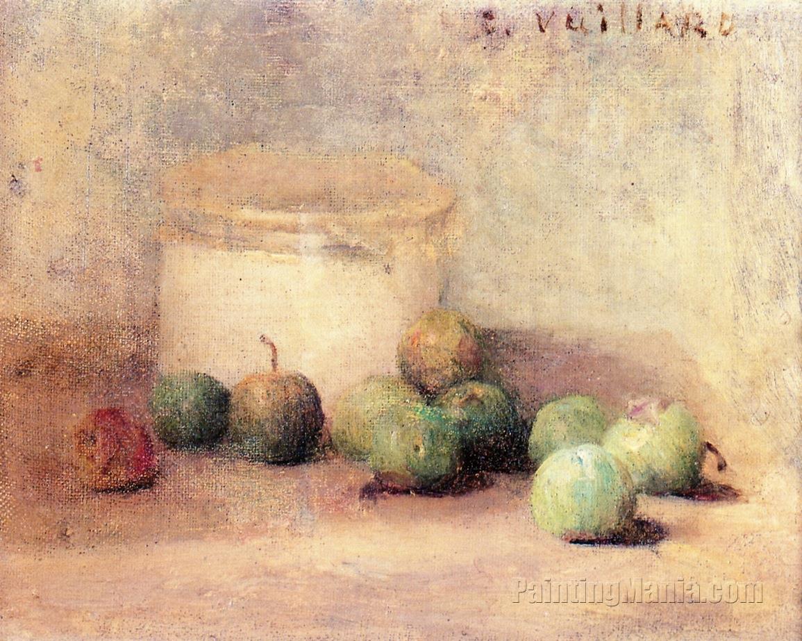 Still Life with Plums