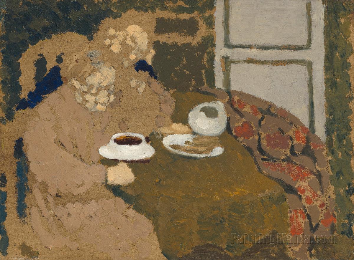 Two Women Drinking Coff