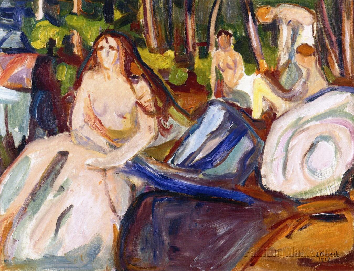 Nude in the Forest