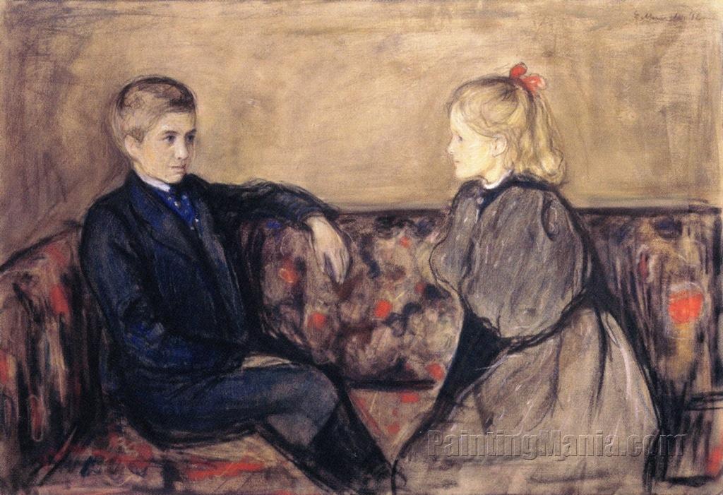 Oscar and Ingeborg Heiberg