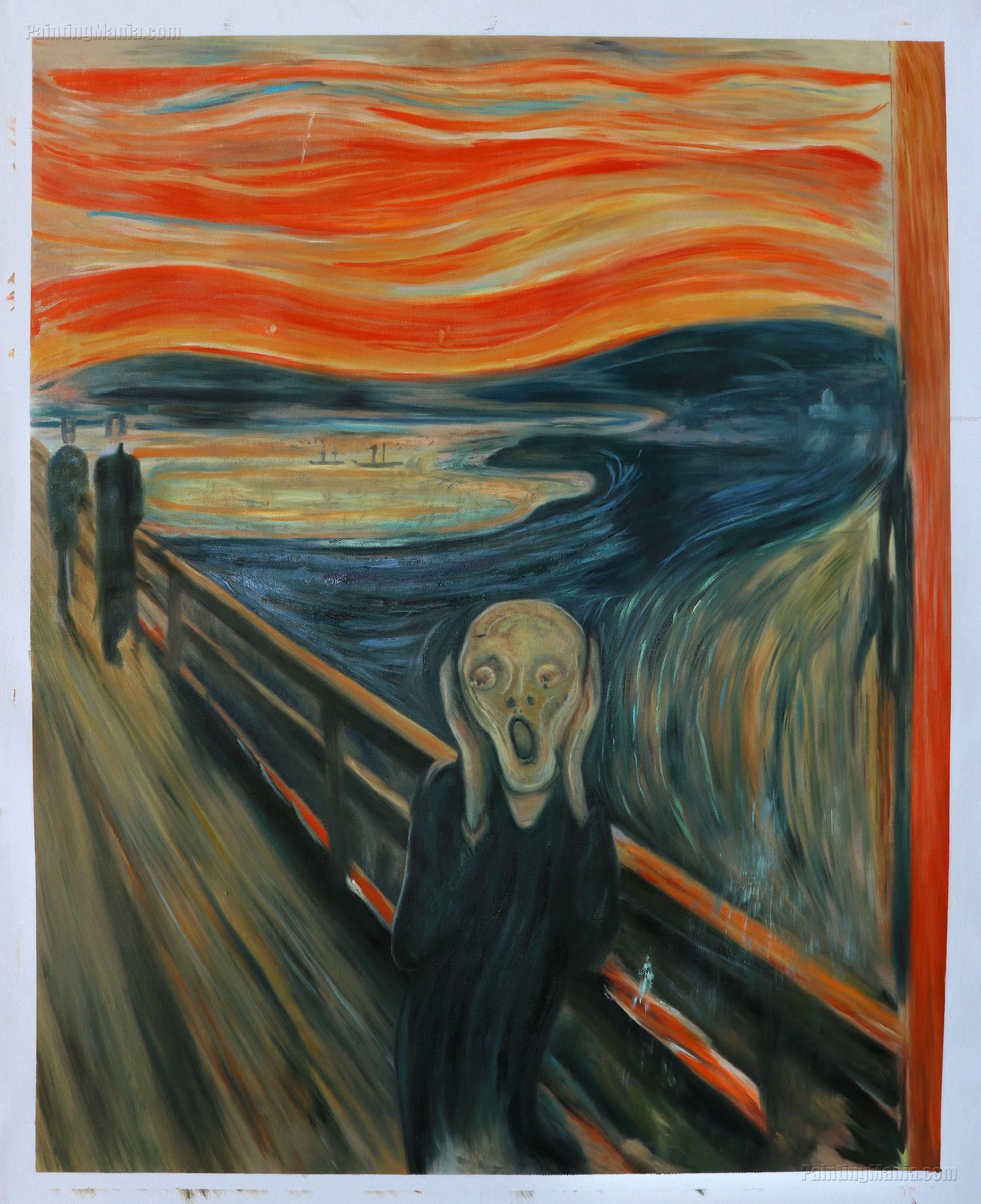 the scream painting hd