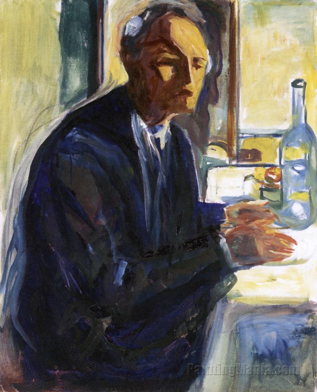 Self-Portrait at the Wedding Table 1925-1926