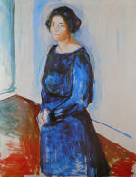 Inger Barth (Woman in Blue)