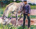 Man with Horse 1918