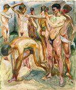 Naked Men in the Baths