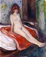 Nude Seated on the Bed