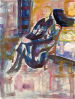 Seated Young Woman 1916