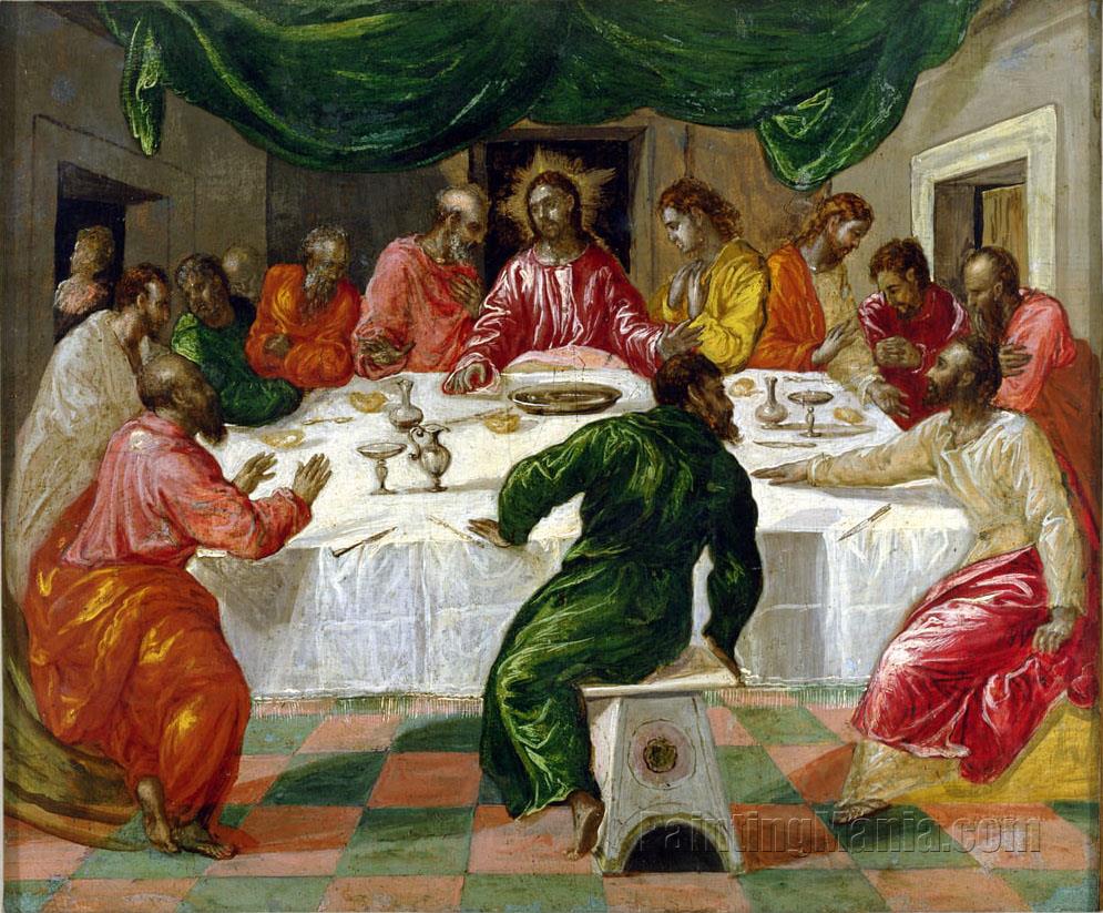 The Last Supper Abendmahl) Paintings El (Das letzte Greco 