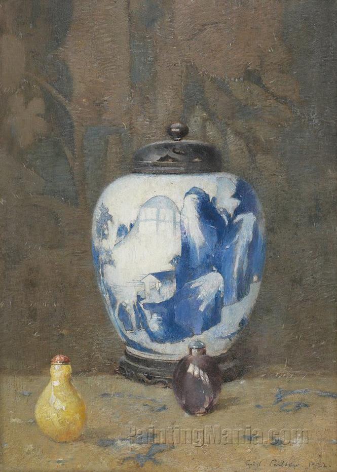 Still Life, Chinese Vase