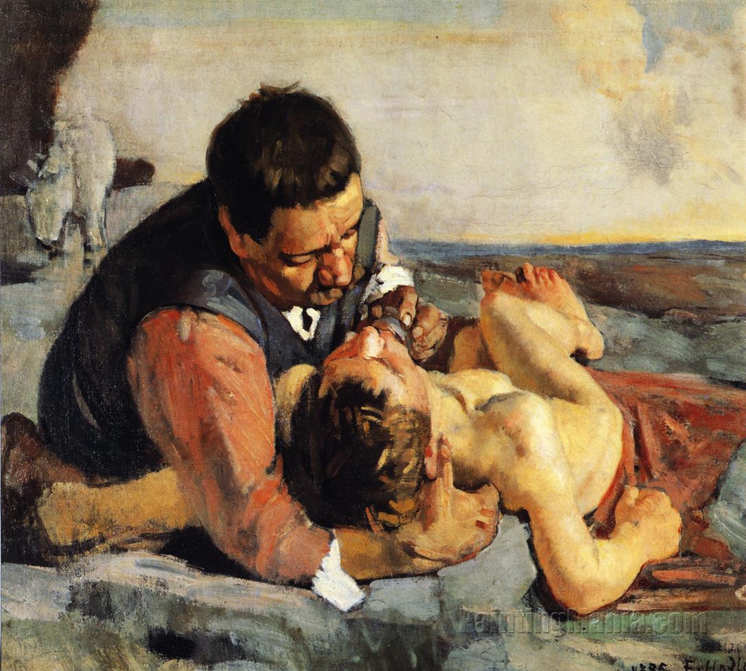 The Good Samaritan Ferdinand Hodler Paintings