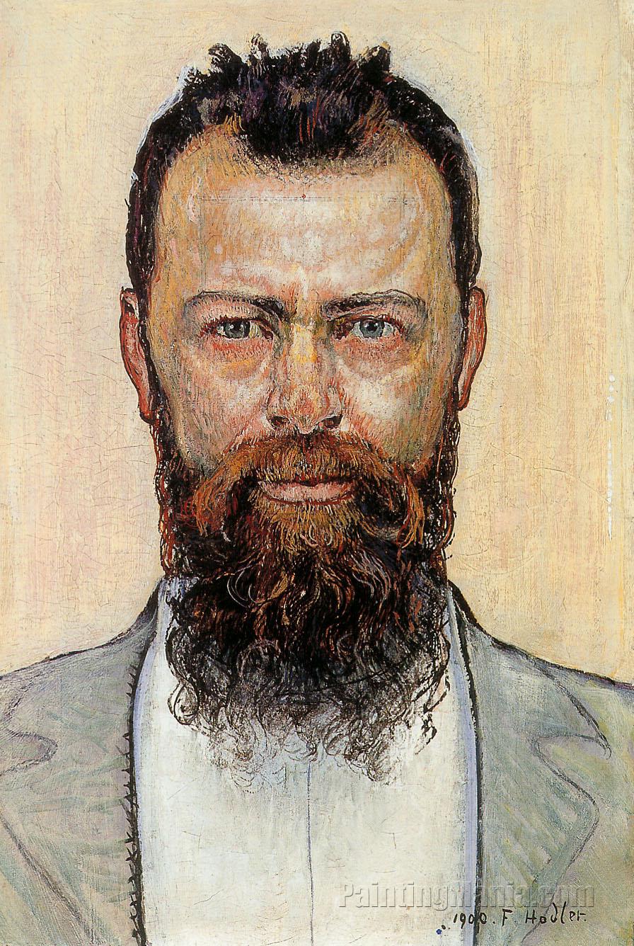 Self Portrait 1900 Ferdinand Hodler Paintings   Self Portrait 1900 169 14230 