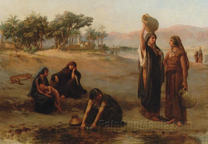 Women Drawing Water from The Nile