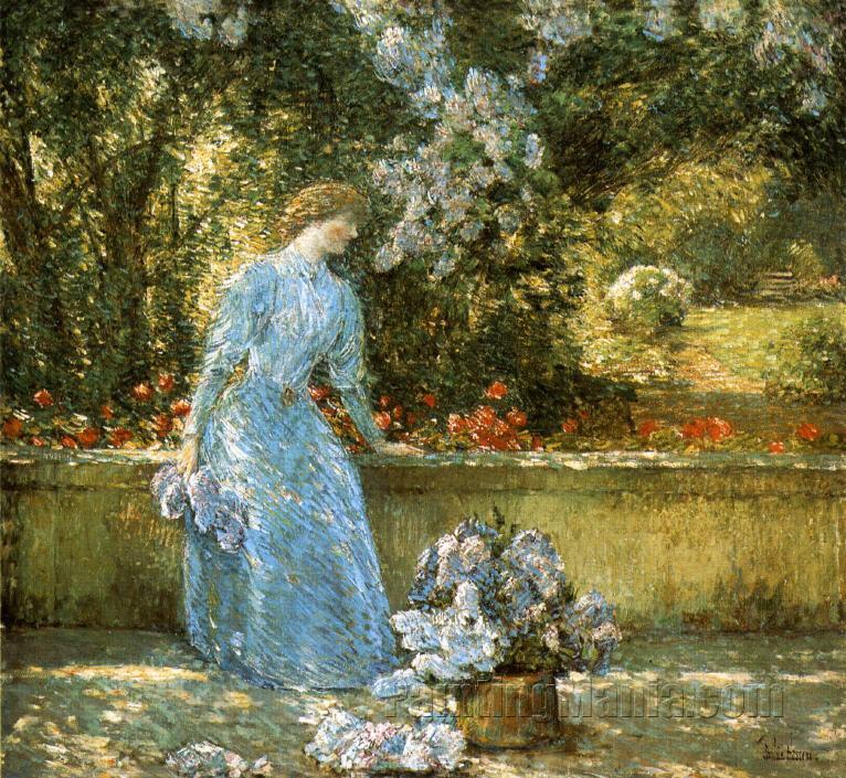 Lady in the Park (In the Garden)