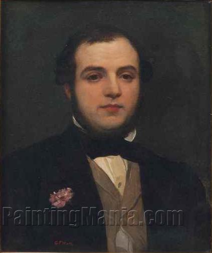 Portrait of Eustratius Constantine Ionides Esq. (1817-1888), in black